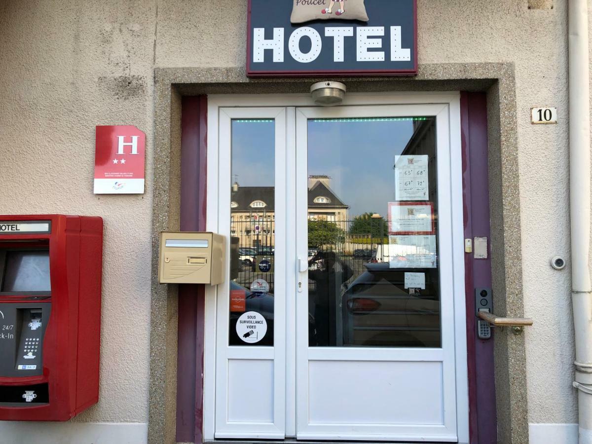 Le Petit Poucet Hotell Saint-Lo Exteriör bild